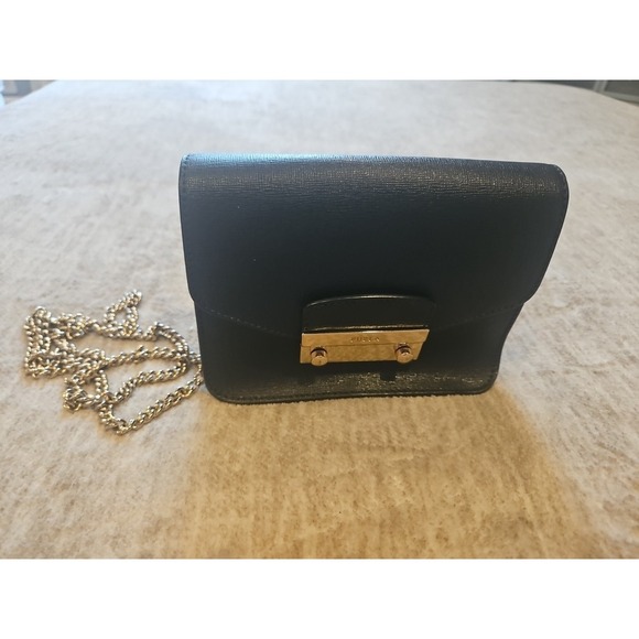 Furla Metropolis Mini Crossbody Black - Picture 5 of 9